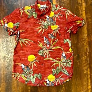 Men's Billabong Cotton Sundays Button-Front Short Sleeve Shirt